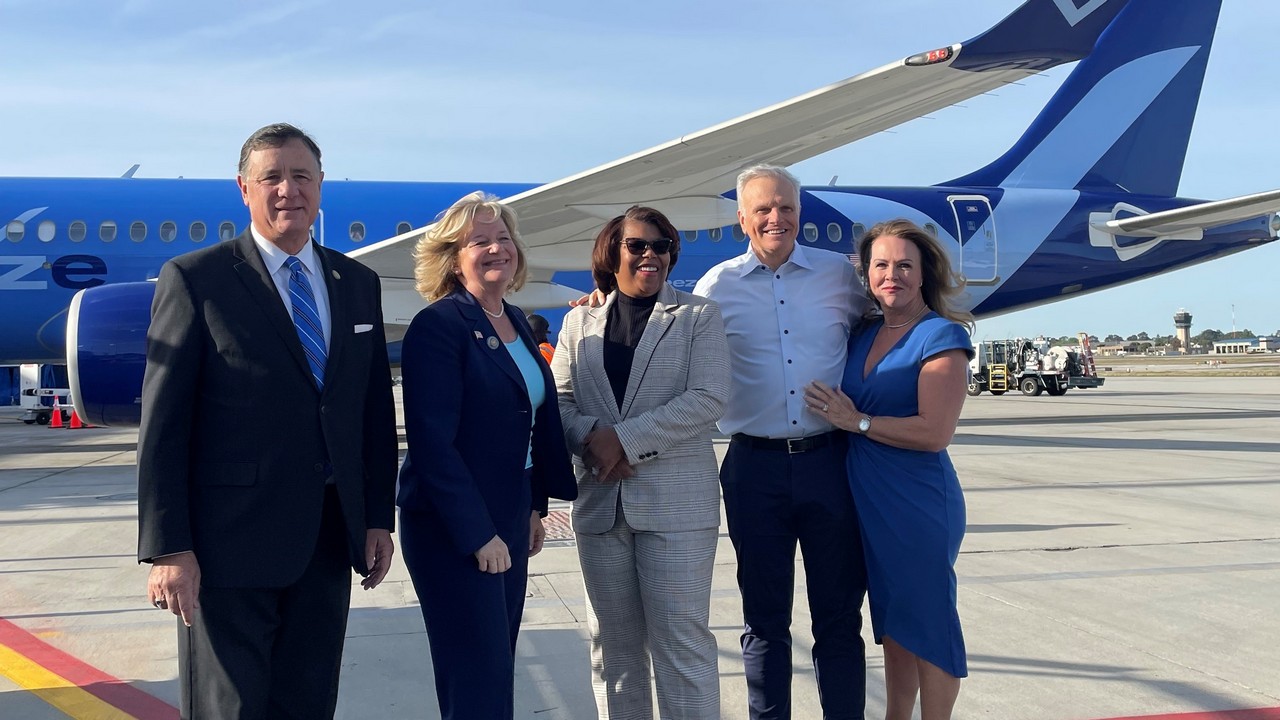 Breeze Airways Debuts from Orange County’s John Wayne Airport (SNA